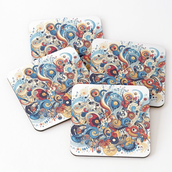 Item preview, Melodic Swirls designed and sold by FarBeyound.