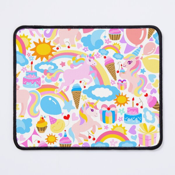 Item preview, Unicorn Birthday Bash designed and sold by Fabricatemyart.