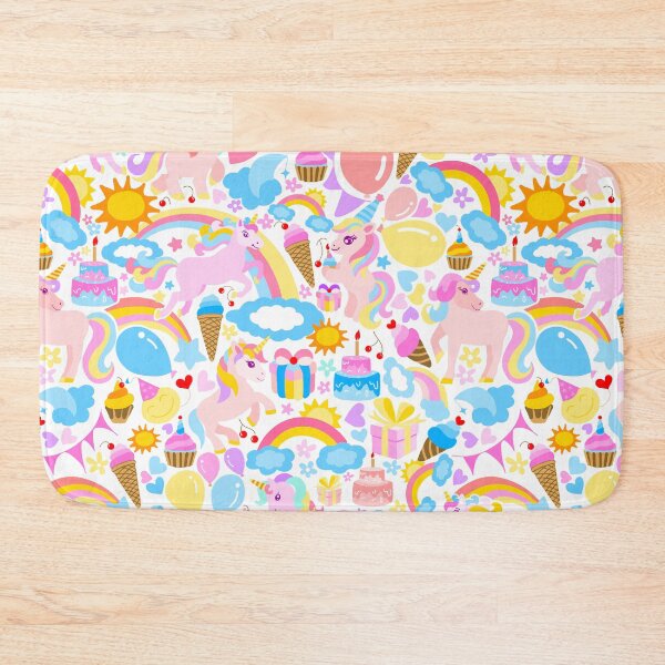 Item preview, Unicorn Birthday Bash designed and sold by Fabricatemyart.