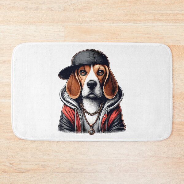 Item preview, Beagle Gangsta Dog Cappy Gift designed and sold by Pineapple-Tree.
