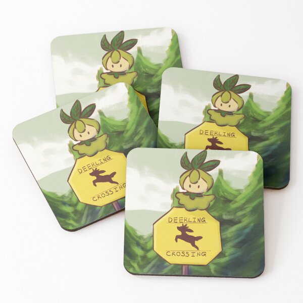 Item preview, Cute Pkm on Deer Crossing Sign designed and sold by LimboEnthusiast.