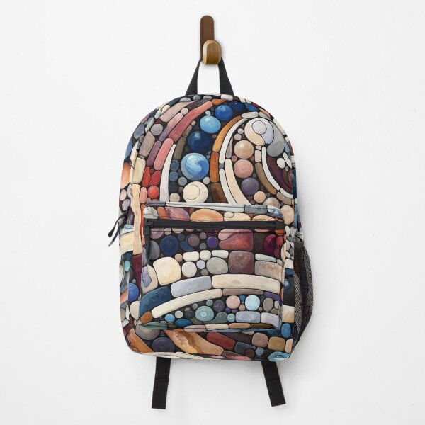 Item preview, Whirlpool of Color - Abstract Pebble Spiral Art designed and sold by FarBeyound.