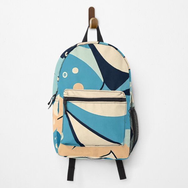 Item preview, manta ray colorful style with some sea creatures designed and sold by zzinthestore.