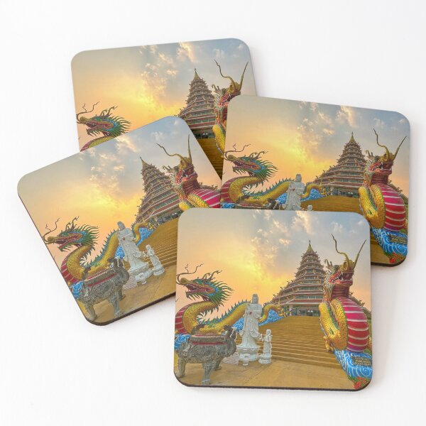 Item preview, The Temple of Mercy Wat Huay Pia Kang Chiang Rai designed and sold by Alisonchambers2.