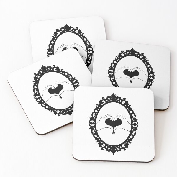 Item preview, Heart Shaped Hands in a Gothic Frame designed and sold by ObsidianDaz.