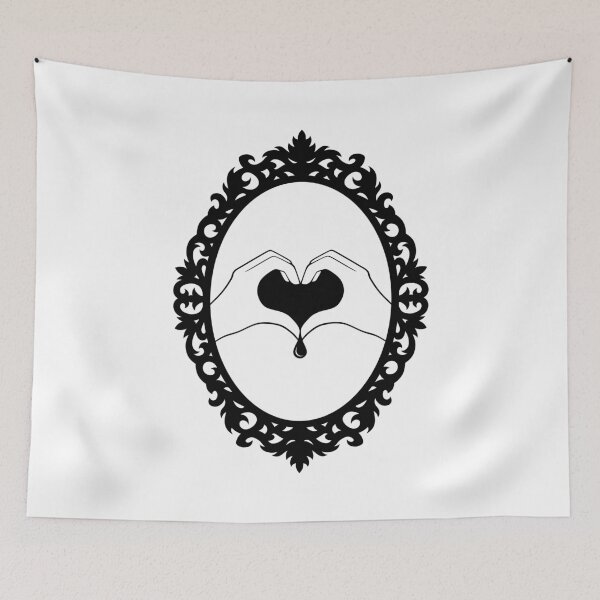 Item preview, Heart Shaped Hands in a Gothic Frame designed and sold by ObsidianDaz.