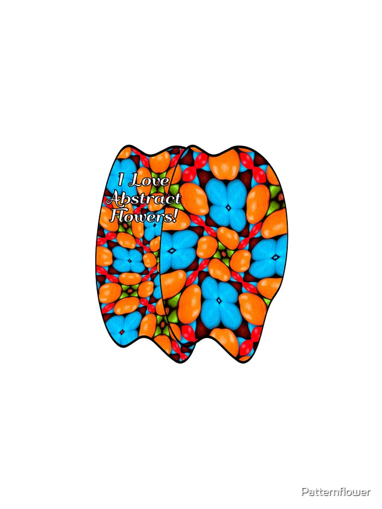 Thumbnail 4 of 4, iPhone Case, Colorful Floral Variation Pattern designed and sold by Patternflower.