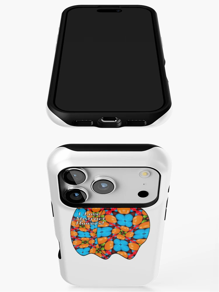 Thumbnail 3 of 4, iPhone Case, Colorful Floral Variation Pattern designed and sold by Patternflower.
