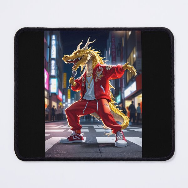 Artikelvorschau, Drachen-Hip-Hop in Tokio, Japan entworfen und verkauft von Artbellachi.