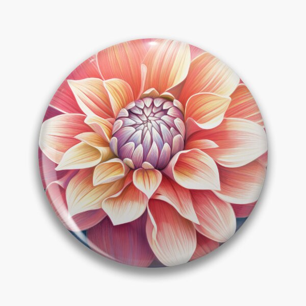 Artikelvorschau, Buntstift Blume entworfen und verkauft von Sol-threads.
