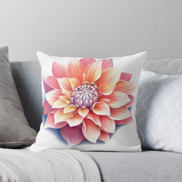Item preview, Colored Pencil Flower designed and sold by Sol-threads.