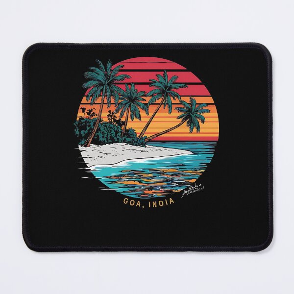 Item preview, Goa India Sunset Palm Trees Tropical Beach designed and sold by Munich84.