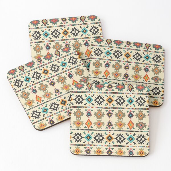 Item preview, geometric pattern with a clear ethnic or Aztec influence designed and sold by GabbyKI261.