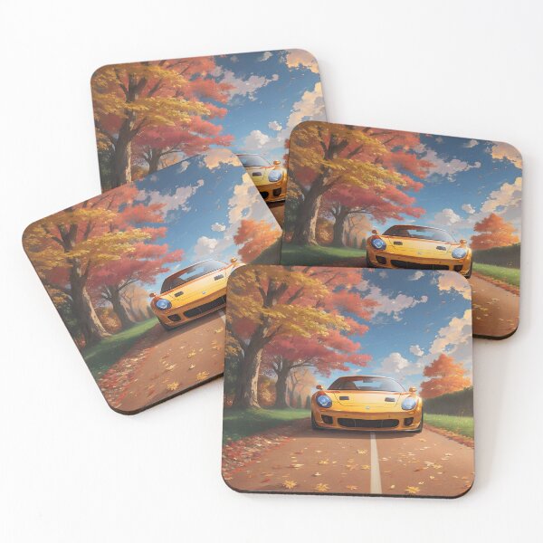 Item preview, Supercars in autumn designed and sold by eriktartufo.