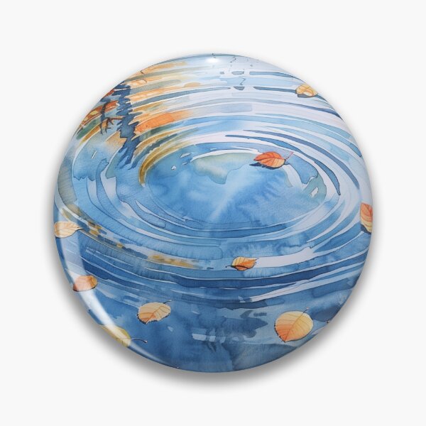Item preview, Rippling Water and Autumn Leaves designed and sold by palmyst.
