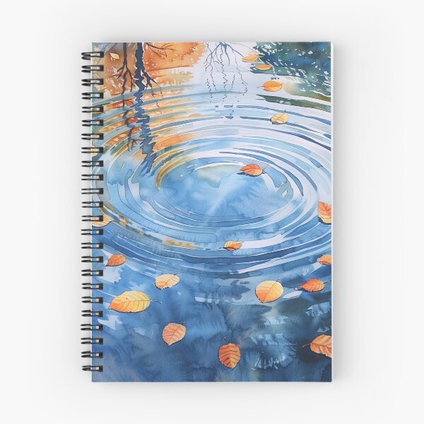 Item preview, Rippling Water and Autumn Leaves designed and sold by palmyst.