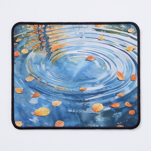 Item preview, Rippling Water and Autumn Leaves designed and sold by palmyst.