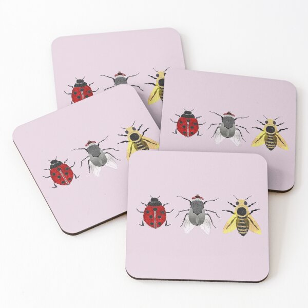 Item preview, Bejeweled Bee, Fly and Ladybug designed and sold by Amy Hadden.