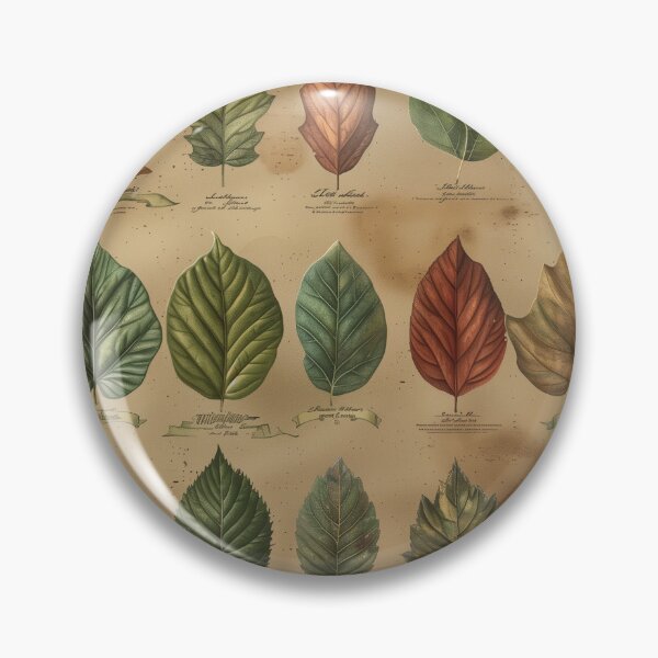 Item preview, Vintage Botanical Leaf Illustrations designed and sold by palmyst.