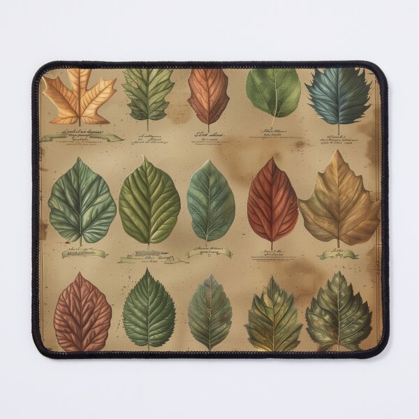 Item preview, Vintage Botanical Leaf Illustrations designed and sold by palmyst.