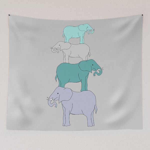 Item preview, Stack'O'Elephants designed and sold by ChloeNix.
