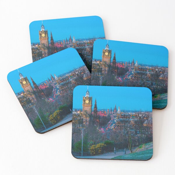 Item preview, Edinburgh Twilight Cityscape designed and sold by Alisonchambers2.