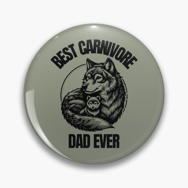 Item preview, Best Carnivore Dad designed and sold by SleepingFoxy.