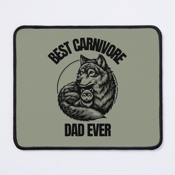 Item preview, Best Carnivore Dad designed and sold by SleepingFoxy.