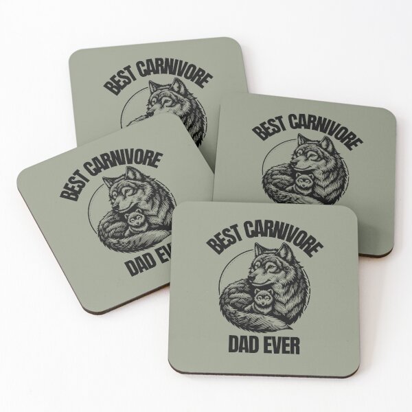 Item preview, Best Carnivore Dad designed and sold by SleepingFoxy.