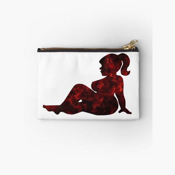 Item preview, Curvy Silhouette, Mudflap Girl with Flames designed and sold by Goodmanmedia.