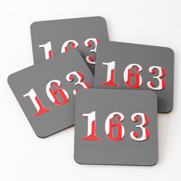 Item preview, number one hundred and sixty three digit 163 order sequence team member age designed and sold by 4rpixs.