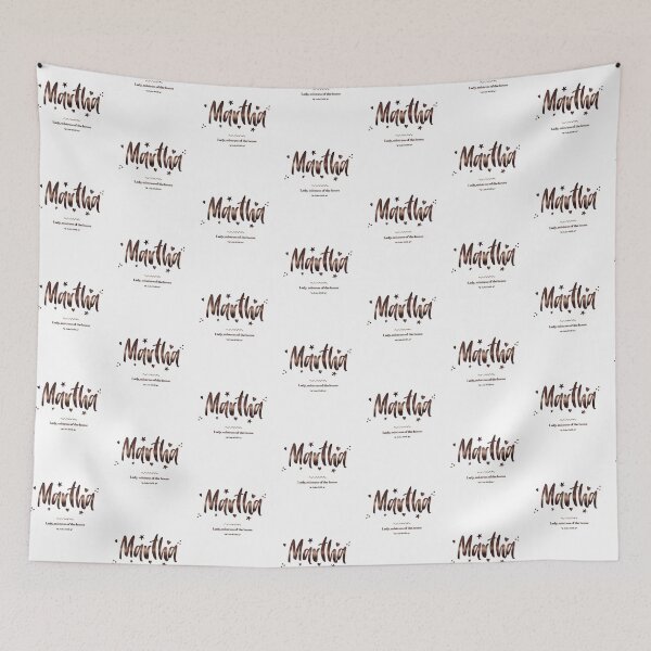 Item preview, Martha | Luke 10 38 | Lady Mistress Of The House | Christian Name with Biblical Meaning For Girl | Christian Name Collection designed and sold by Blessed Be Your Name.