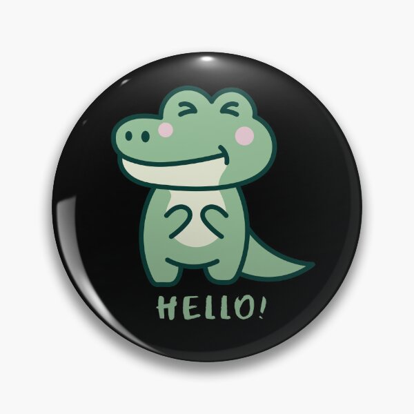 Aperçu de l'œuvre Bonjour Crocodile créée et vendue par Kaidynz.
