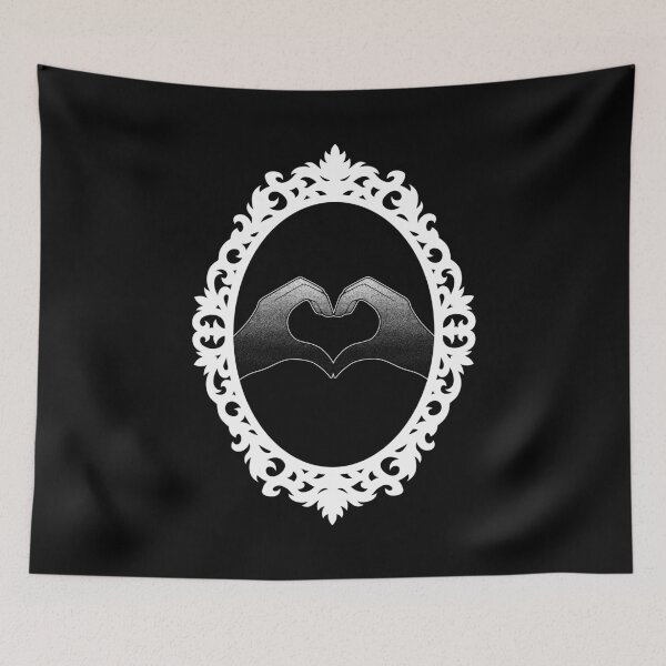 Item preview, Heart Shaped Hands in a Gothic Frame designed and sold by ObsidianDaz.