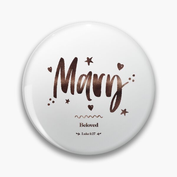 Item preview, Mary | Luke 1 27 | Beloved  | Christian Name with Biblical Meaning For Girl | Christian Name Collection designed and sold by Blessed Be Your Name.