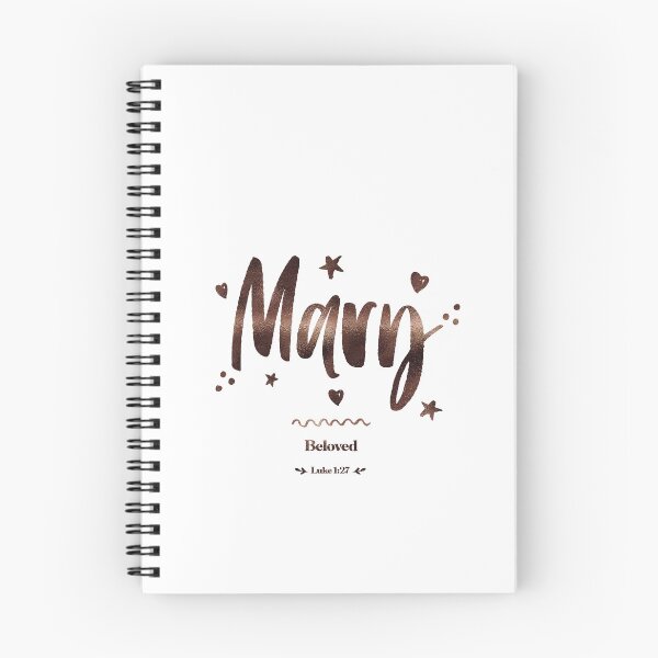 Item preview, Mary | Luke 1 27 | Beloved  | Christian Name with Biblical Meaning For Girl | Christian Name Collection designed and sold by Blessed Be Your Name.