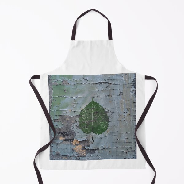 Item preview, Weathered Wall with Vibrant Leaf designed and sold by palmyst.