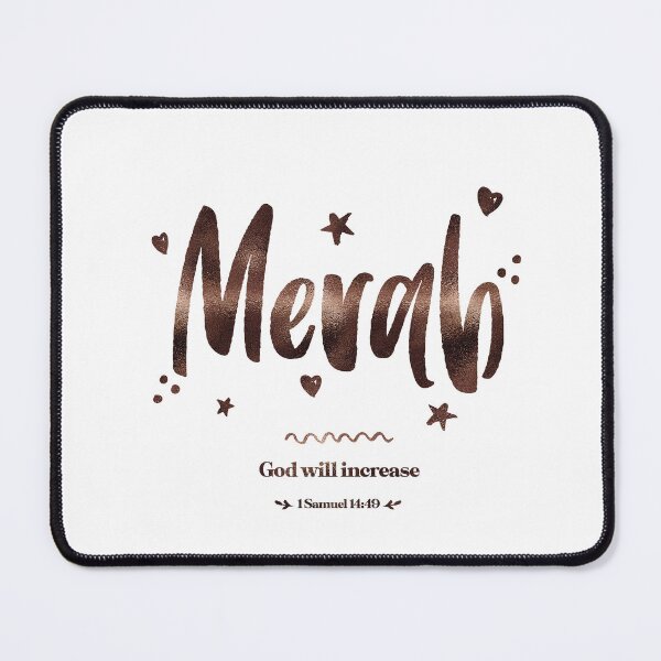 Item preview, Merab | 1 Samuel 14 49 | God Will Increase | Christian Name with Biblical Meaning For Girl | Christian Name Collection designed and sold by Blessed Be Your Name.