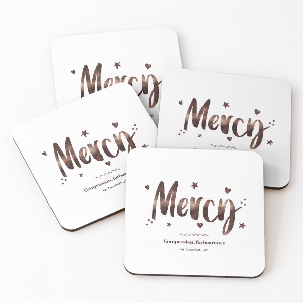 Item preview, Mercy | Luke 6 36 | Compassion Forbearance | Christian Name with Biblical Meaning For Girl | Christian Name Collection designed and sold by Blessed Be Your Name.