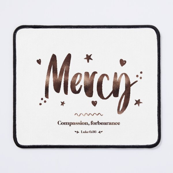 Item preview, Mercy | Luke 6 36 | Compassion Forbearance | Christian Name with Biblical Meaning For Girl | Christian Name Collection designed and sold by Blessed Be Your Name.