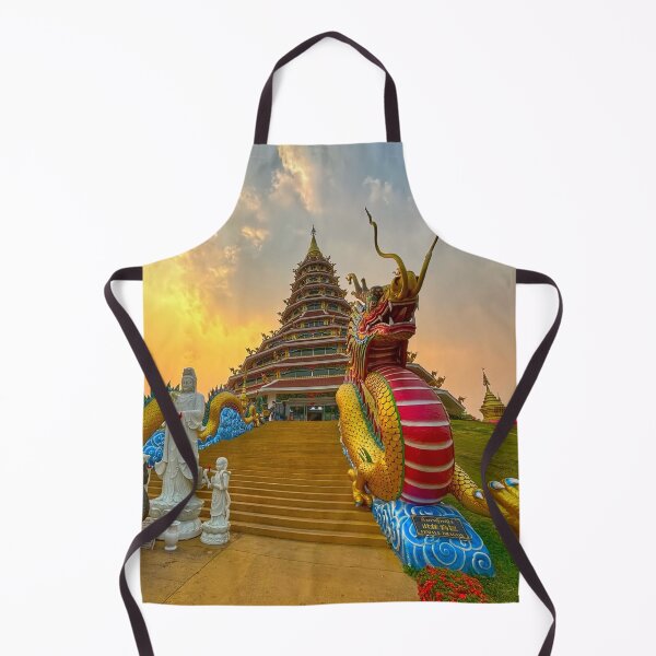 Item preview, The Temple of Mercy Wat Huay Pia Kang Chiang Rai designed and sold by Alisonchambers2.