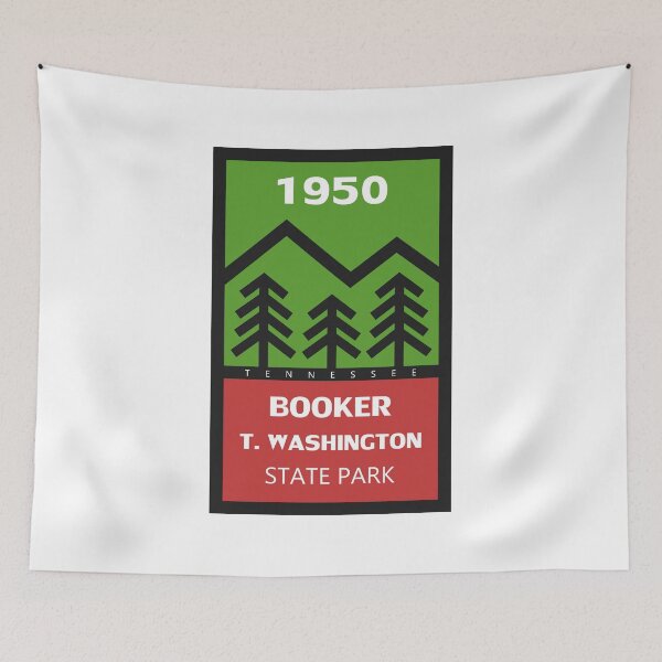 Item preview, Booker T. Washington State Park Tennessee 1950 designed and sold by bivenart.