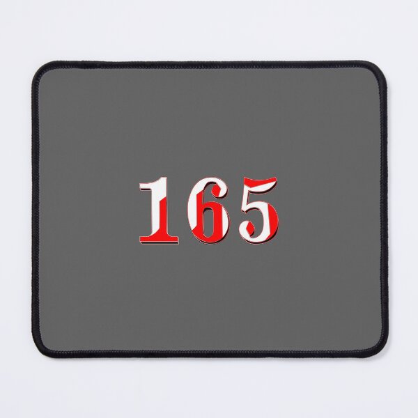 Item preview, number one hundred and sixty five digit 165 order sequence team member age designed and sold by 4rpixs.