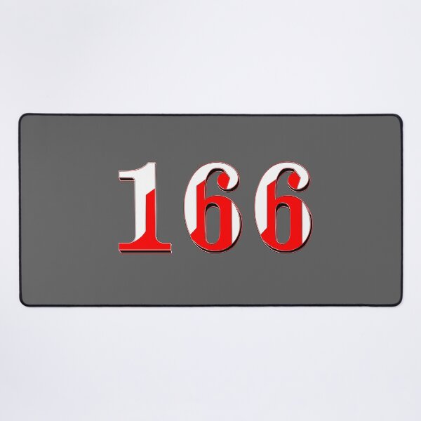 Item preview, number one hundred and sixty six digit 166 order sequence team member age designed and sold by 4rpixs.
