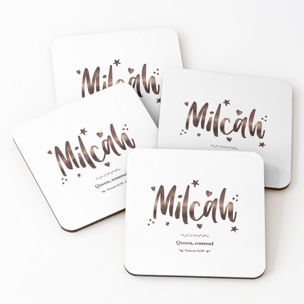 Item preview, Milcah |  Genesis 11 29 | Queen Counsel | Christian Name with Biblical Meaning For Girl | Christian Name Collection designed and sold by Blessed Be Your Name.