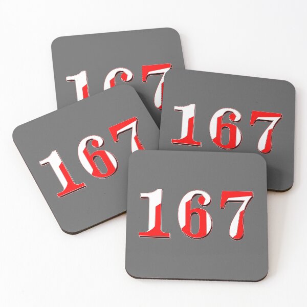 Item preview, number one hundred and sixty seven digit 167 order sequence team member age designed and sold by 4rpixs.