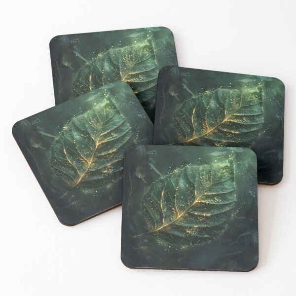Item preview, Enchanted Glowing Leaf in Forest designed and sold by palmyst.