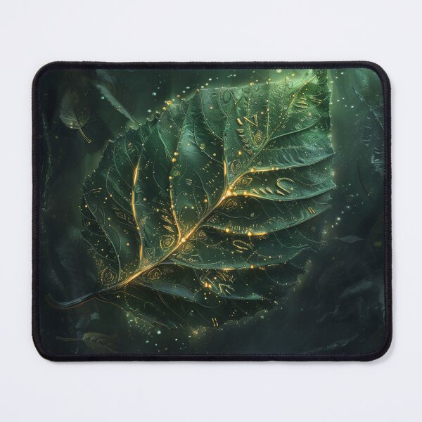 Item preview, Enchanted Glowing Leaf in Forest designed and sold by palmyst.