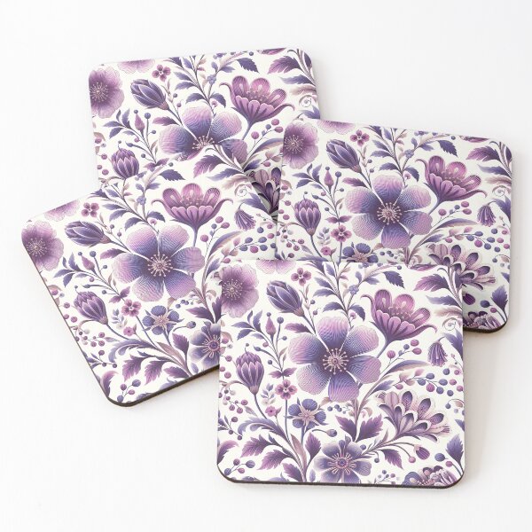 Item preview, Purple Floral Pattern  designed and sold by GraphicsClub.