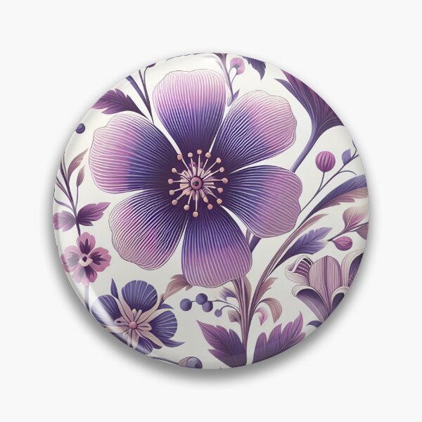 Item preview, Purple Floral Pattern  designed and sold by GraphicsClub.
